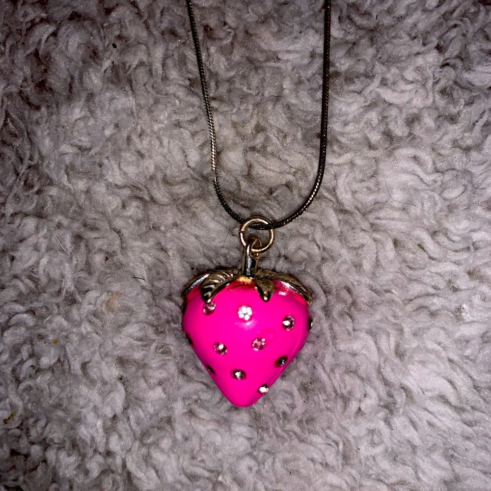 Strawberry necklace